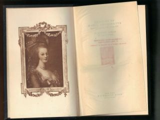 Book - Memoirs Of The Courts Of Europe - Marie Antoinette - Collier 1910 Great