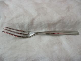 Vintage Japan Sasaki 18 - 8 Stainless Dinner Fork Double Helix Des.  Ward Bennett