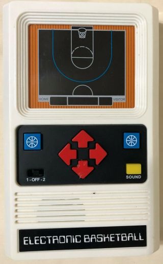 Mattel Basketball 1978 Vintage Electronic Handheld Video Game