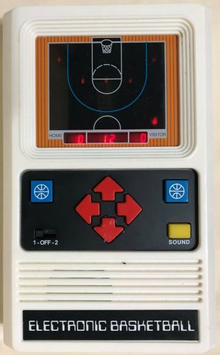 Mattel Basketball 1978 Vintage Electronic Handheld Video Game 3