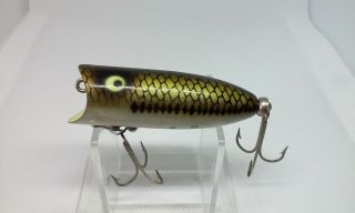 Vintage Heddon Baby Lucky 13 Baby Bass 2 5/8 " Topwater/surface Fishing Lure