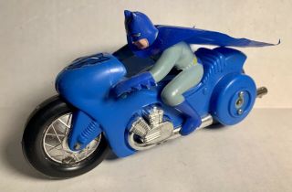 Vtg 1975 Ahi Batman Zoomcycle Azrak - Hamway Cycle Motorcycle Bat Zoom