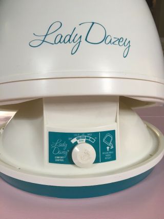 Vintage Lady Dazey Portable Salon Style Bonnet Hair Dryer