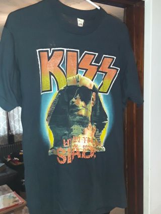 Vintage 1990 Kiss Hot In The Shade Shirt Adult Xl