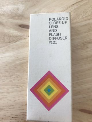 Polaroid Accessories: Close - Up Lens/flash Diffuser For Sx - 70