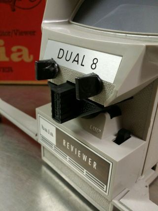 Vintage Baia Dual 8 Movie Film Editor Viewer Reviewer Bundle,  Box,  8mm/Super 8 5