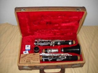 Vintage Vito Clarinet In Case Clari - Tone W/ Carrying Case