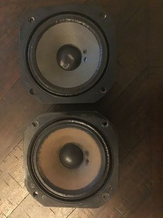(2) A Pair Jbl Le5 - 6 Mid - Freq Speakers,  &,  Pulls From L36
