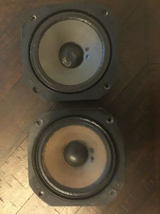 (2) a Pair JBL LE5 - 6 Mid - Freq SPEAKERS,  &,  PULLS from L36 3