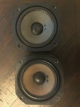 (2) a Pair JBL LE5 - 6 Mid - Freq SPEAKERS,  &,  PULLS from L36 8