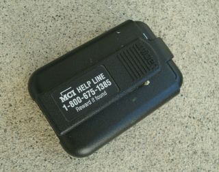 Vintage MCI Pager Beeper w/Belt Clip UNIDEN XLT900 Powers On 3