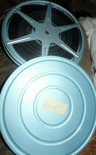 Large 8mm Home Movie Film Reel Montreal Expo 67 Worlds Fair Canada Expedition A5