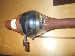 Vintage Fishing Rod And Reel Great Lakes Like:whilaway Rods Reels 