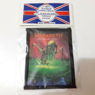 Vintage Megadeth 80s Patch