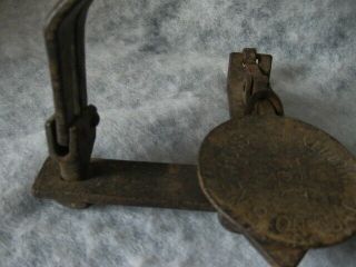 VTG S.  NEWHOUSE 4 SINGLE SPRING TRAP Marked ONEIDA COMMUNITY Spring & Pan 5