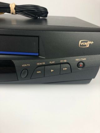 Panasonic PV - 8451 VCR 4 - Head Hi - Fi Stereo Omnivision VHS w/AV Cable 2