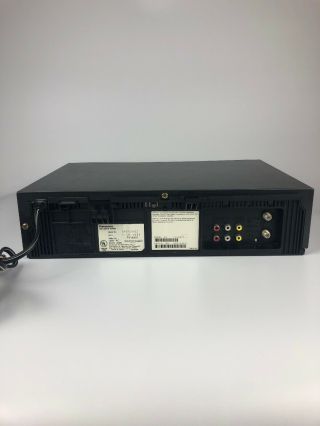 Panasonic PV - 8451 VCR 4 - Head Hi - Fi Stereo Omnivision VHS w/AV Cable 7