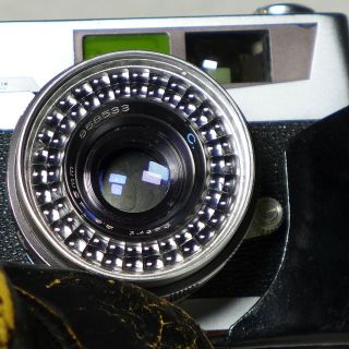 Vintage PETRI 7S CAMERA with leather case 5