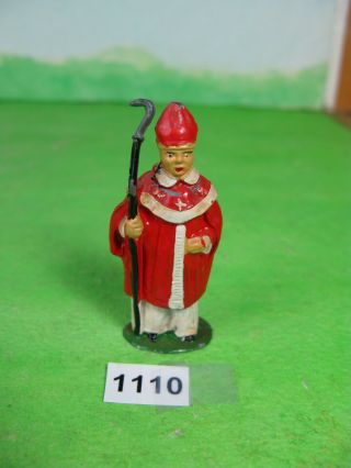 Vintage Benbros Lead Archbishop Figure Collectable Toy Model 1110