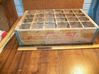 Vintage Wood 24 Bottle Pepsi Cola Crate Box - Denver,  Colorado