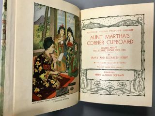 Color Plates Mary and Elizabeth Kirby Aunt Martha’s Corner Cupboard 1898 3