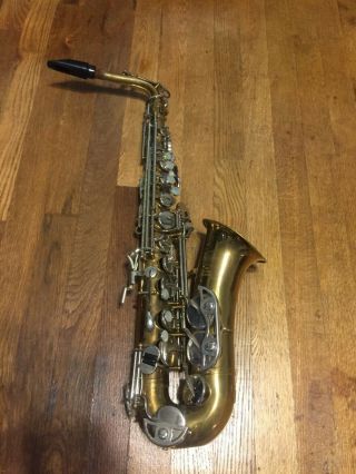 Vintage The Selmer Co.  / Bundy Ii Alto Saxophone,  Parts