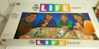 Vintage 1985 1991 The Game Of Life Board Game Milton Bradley Family Fun Classic