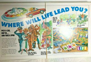 Vintage 1985 1991 The Game of Life Board Game Milton Bradley Family Fun Classic 5