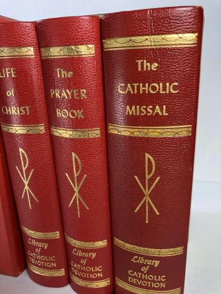 The Library of Catholic Devotion - Prayer Book The Life Of Christ Vintage Bible 2