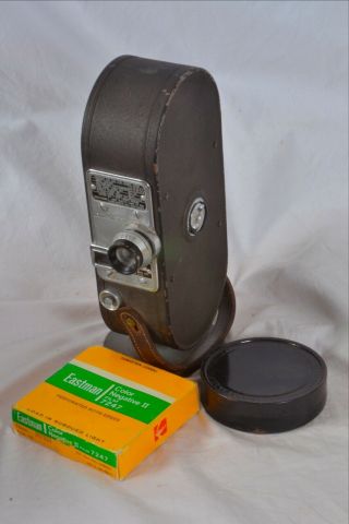 Kerystone Movie Camera 16mm A7 Ilex Lens,  Kodak Film Vgc