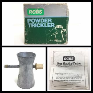 Vintage Rcbs Powder Trickler Reloading