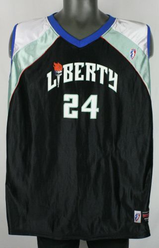 Vintage Tari Phillips York Liberty Wnba Basketball Jersey Adult 2xl Nba