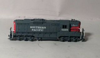 Vintage Ho Railroad Southern Pacific 5605 Model Train Diesel Locomotive Engine