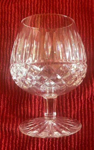 Vintage Waterford Irish Cut Crystal Maeve Small Brandy Snifter 5 " High