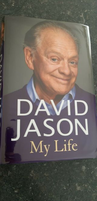 David Jason My Life 1st/1st Signed Actor Only Fools And Horses,  Open All Hours