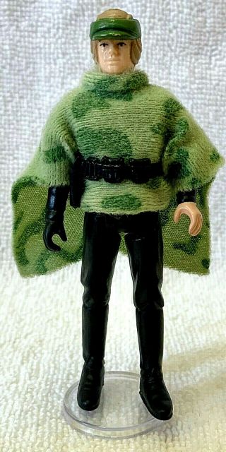 Star Wars Vintage Luke Skywalker Battle Poncho Figure (no Coo).  Very Near