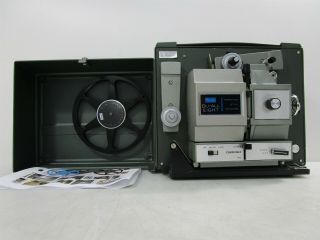Vintage Sears Du - All 8mm Motion Picture Projector 8mm Film Projector Green