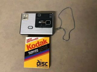 Kodak Disc 4000 Film Camera Retro Photography Photos 1980 