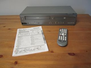 Magnavox Cmwd 2206 Mwd 2206 Dvd/vcr Combo Vhs Player/recorder Remote