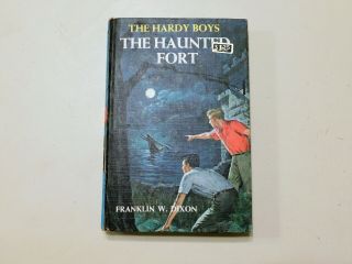 The Hardy Boys The Haunted Fort Vintage 1965 Book By Franklin W.  Dixon