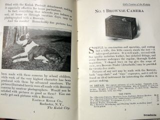 The Book of the Brownies Vintage Kodak camera guide 5