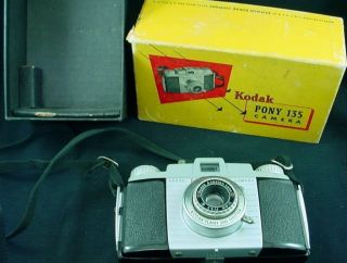 Vintage Kodak Pony 135 Camera Anaston Lens 51mm F=4.  5