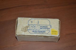 1970s Electro Harmonix Lpb - 1 Power Booster Vintage Guitar Amp W/ Box 6
