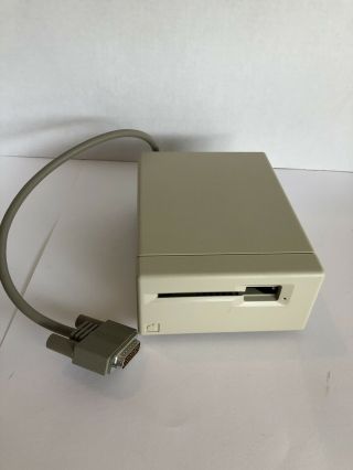 Vintage Apple Macintosh 3.  5 " External Floppy Drive M0130
