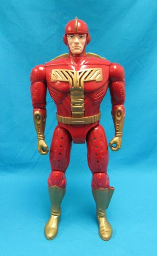 Vintage 1996 Tiger Electronics Talking Turbo Man Deluxe Action Figure