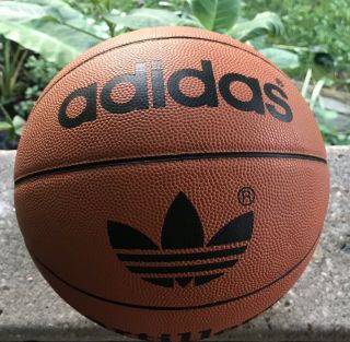 Vintage Adidas Artillerty Cowhide Leather Game Winning Basketball 70’s