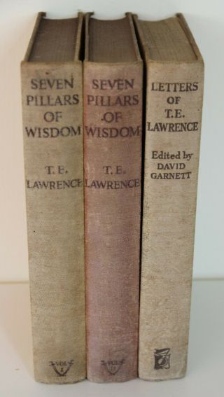 T.  E.  Lawrence - Seven Pillars Of Wisdom 1939 / Selected Letters 1941