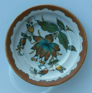 Vintage Gouda Pottery Plate " Kitty " 3441 Holland Post 1953 Gorgeous
