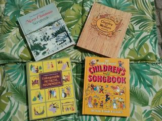 Vintage Readers Digest Songbooks - Children 