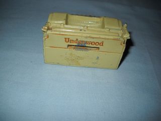 Vintage Metal UNDERWOOD TYPEWRITER BANK National Products Corp Chicago 2.  5 